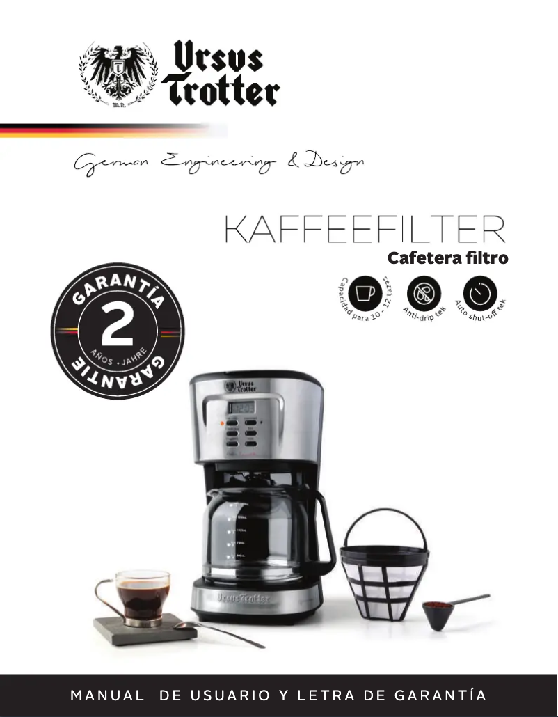 Page n°1 - Manuel utilisateur Ursus Trotter UT-KAFFEEKLASSIK