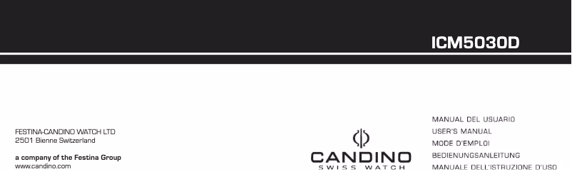 Page 1 de la notice Manuel utilisateur Candino C4698