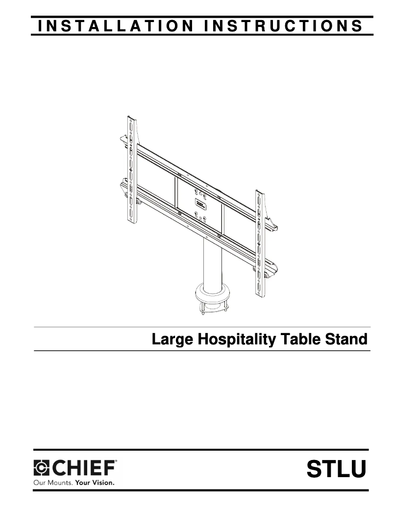 Page n°1 - Manuel utilisateur Chief STLU