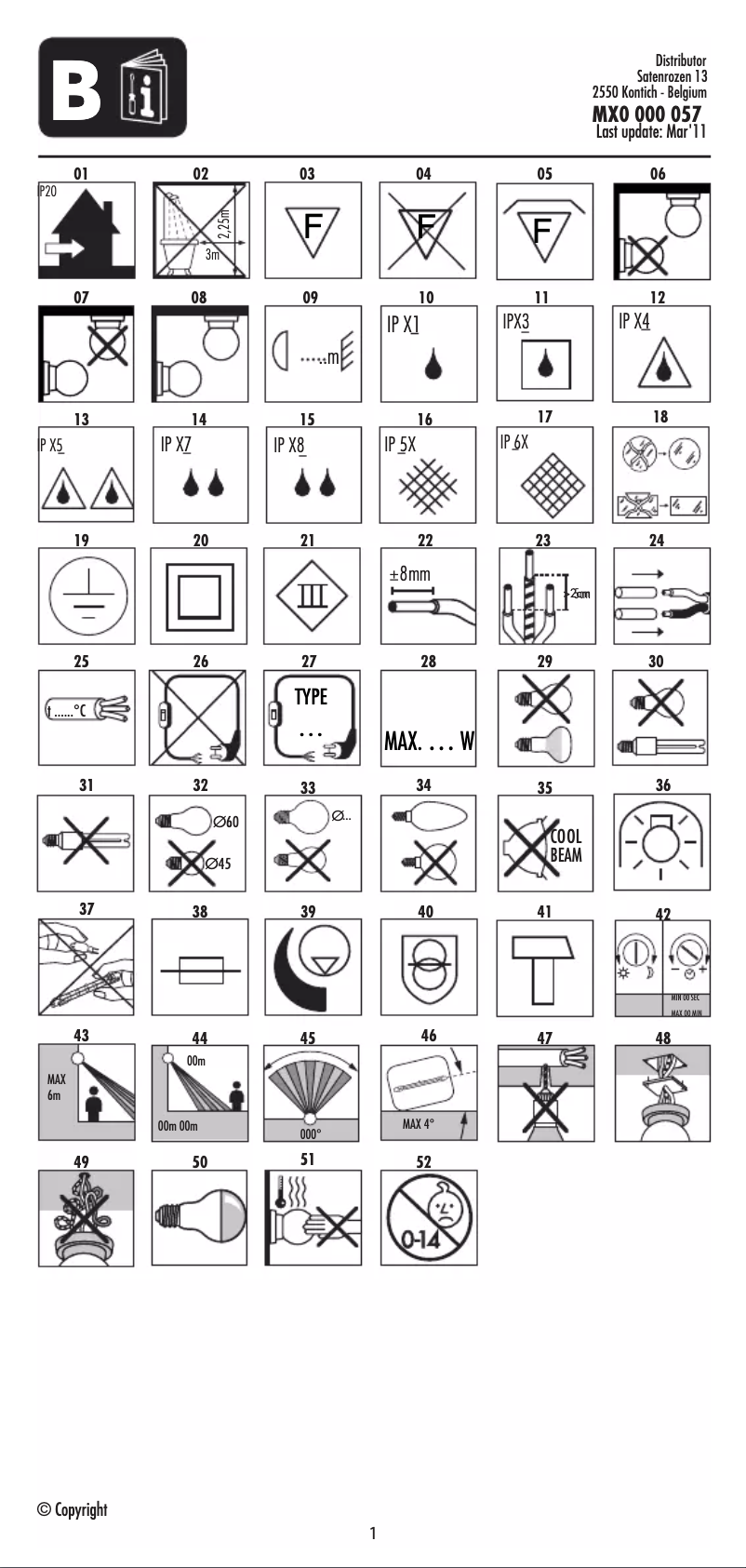 Image de la première page du manuel de l'appareil Studio