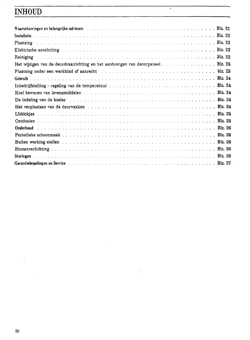 Image de la première page du manuel de l'appareil ZP 7140
