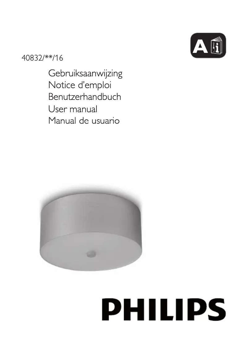 Página 1 del manual Manual de usuario Philips Ledino 408324816