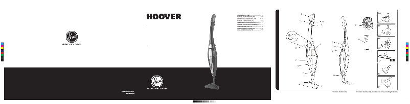 Página 1 del manual Manual de usuario Hoover Diva TUTTO IN 1