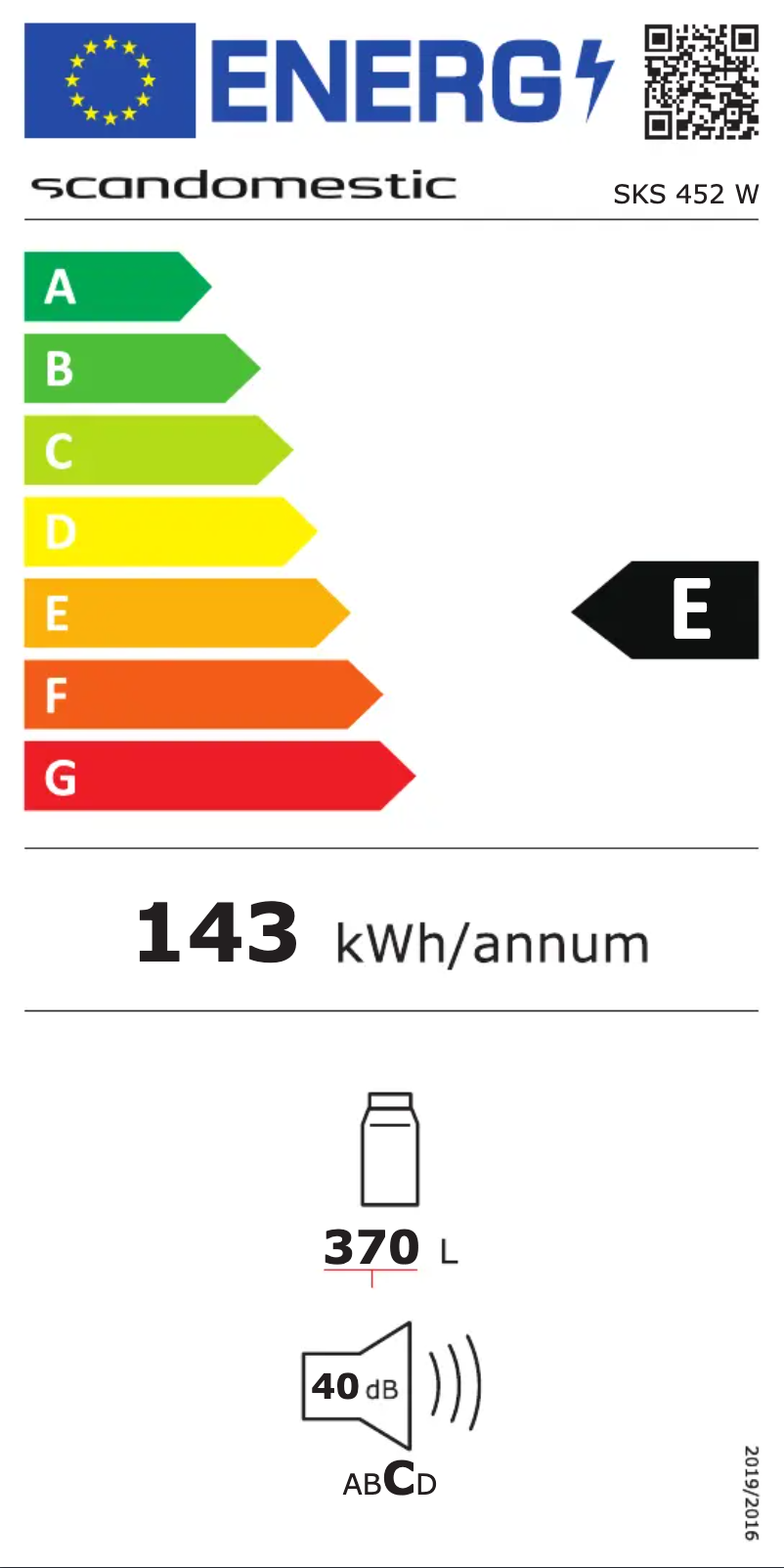 Image de la première page du manuel de l'appareil SKS 452 W