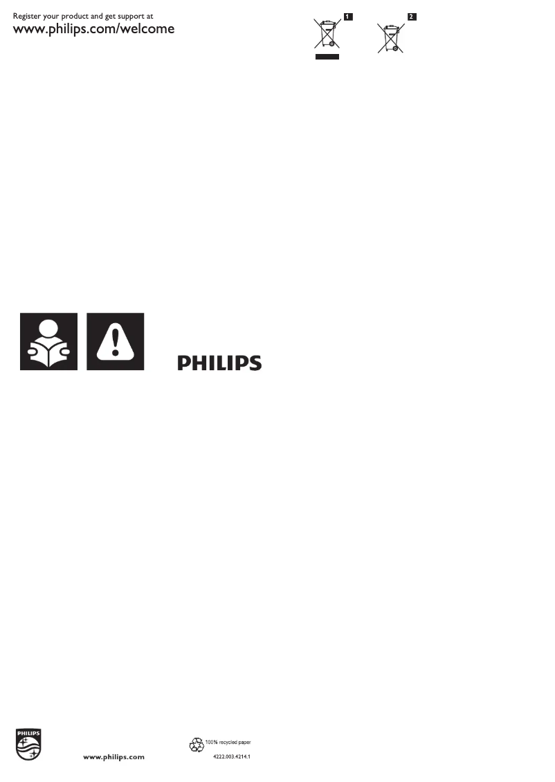 Page n°1 - Manuel utilisateur Philips Marathon Ultimate FC9923