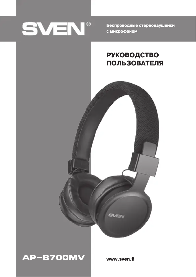 Image de la première page du manuel de l'appareil AP-B700MV