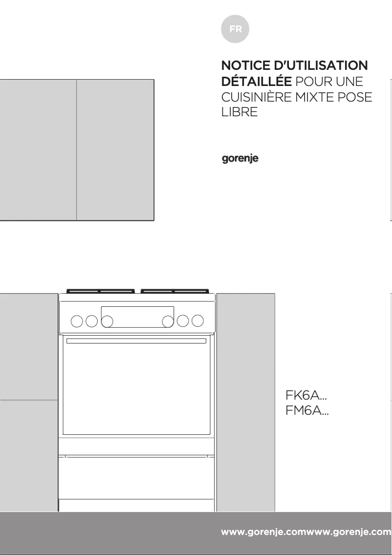 Image de la première page du manuel de l'appareil K6351XA