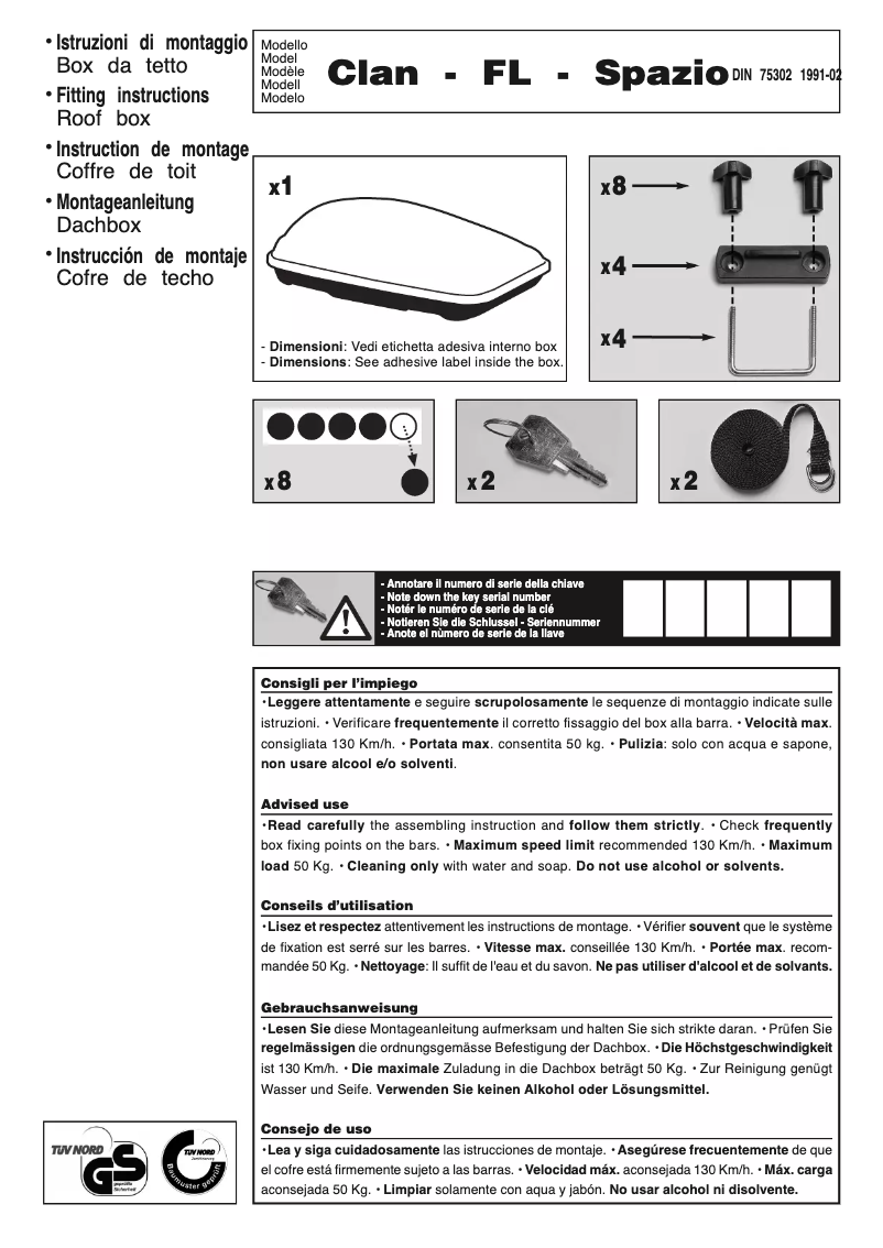 Page 1 de la notice Manuel utilisateur Rameder Black Line 460