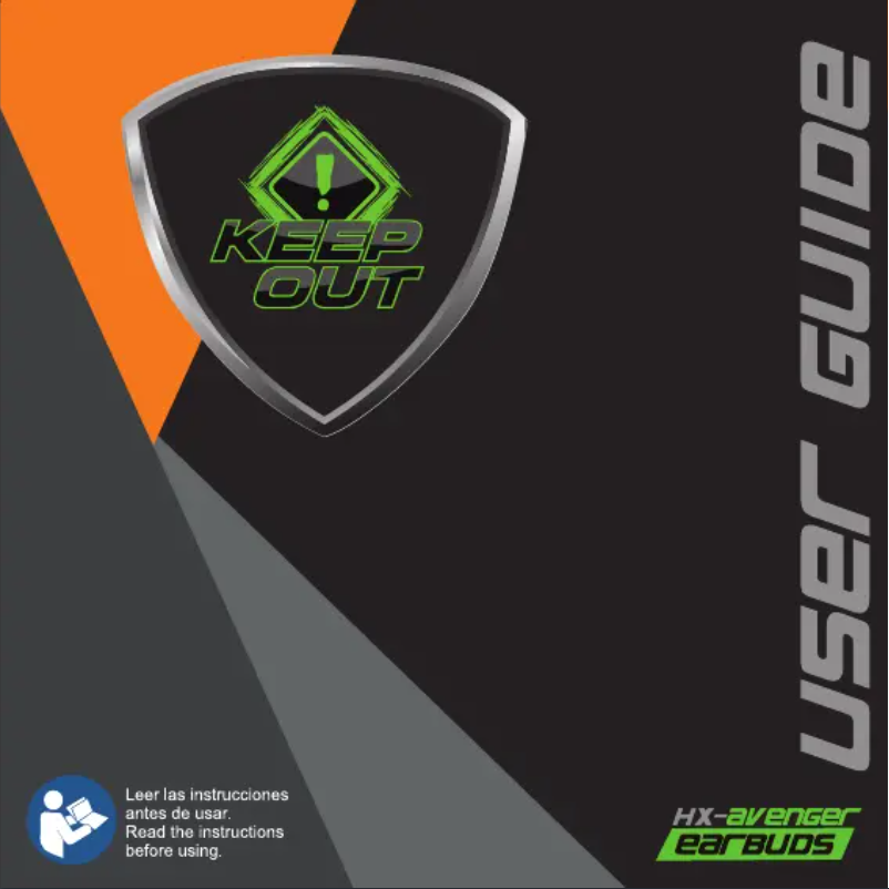 Page 1 de la notice Manuel utilisateur KeepOut HXAVENGER