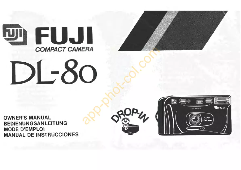 Imagen de la primera página del manual del dispositivo DL-80