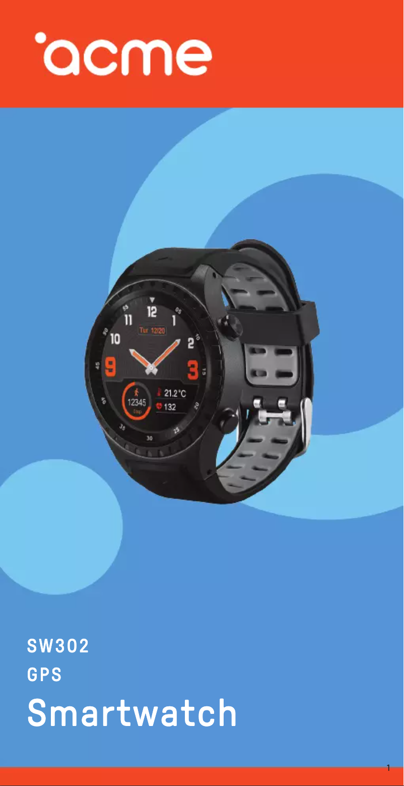 Page 1 de la notice Manuel utilisateur Acme SW302