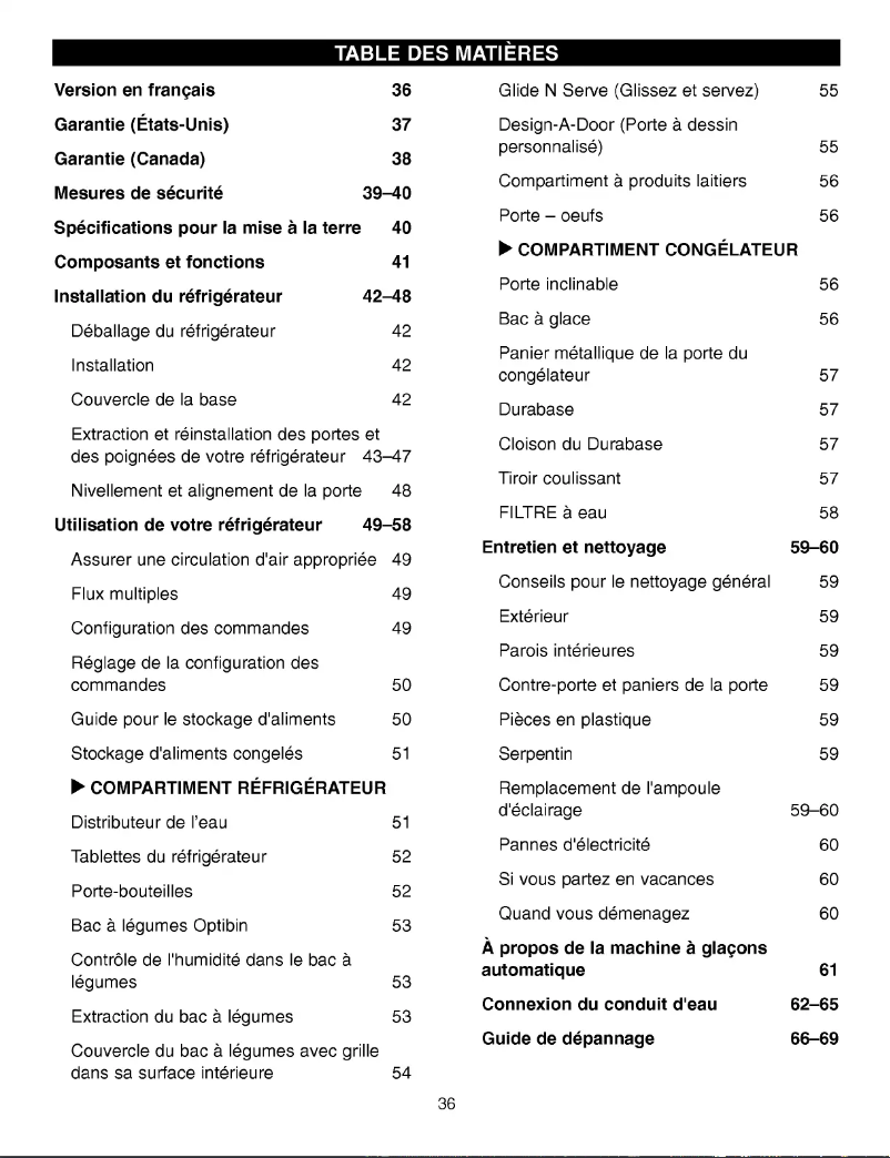 Image de la première page du manuel de l'appareil LRFC21760ST