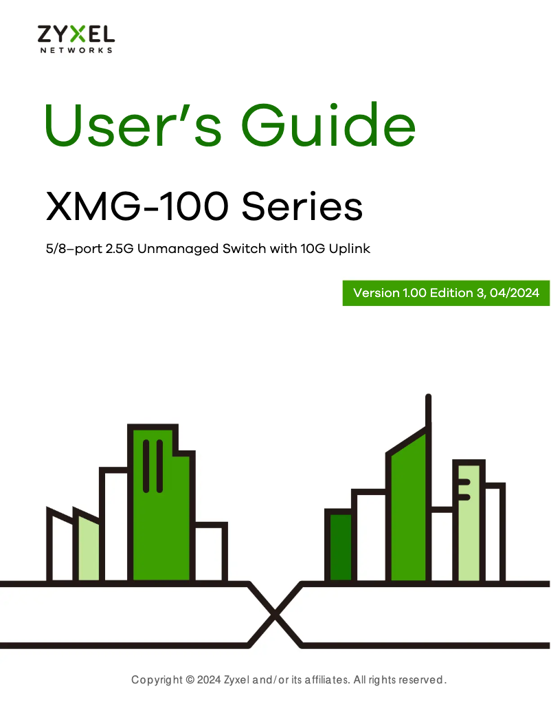 Image de la première page du manuel de l'appareil XMG-108