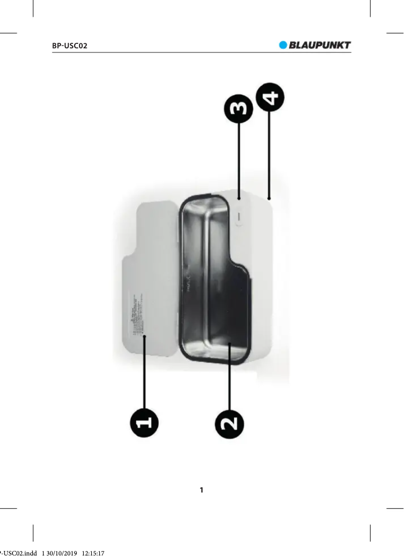 Page n°1 - Manuel utilisateur Blaupunkt BP-USC02
