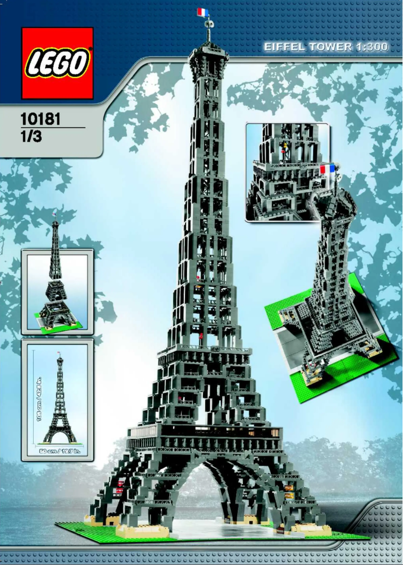 Page 1 de la notice Manuel utilisateur Lego Creator Expert 10181