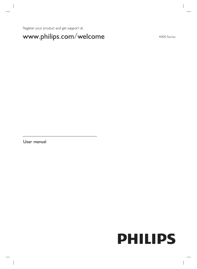 Image de la première page du manuel de l'appareil 39PHT4002S