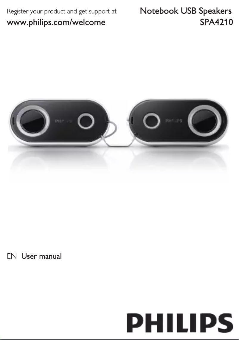 Page n°1 - Guide de démarrage rapide Philips SPA4210