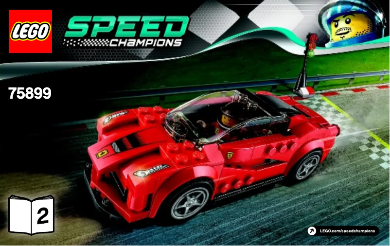Page 1 de la notice Manuel utilisateur Lego Speed Champions 75899