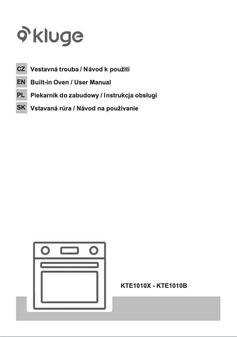 Image de la première page du manuel de l'appareil KTE1010B