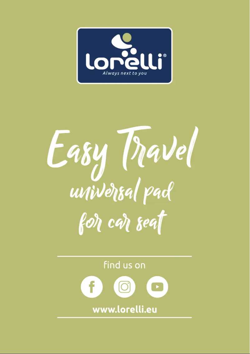 Image de la première page du manuel de l'appareil Easy Travel