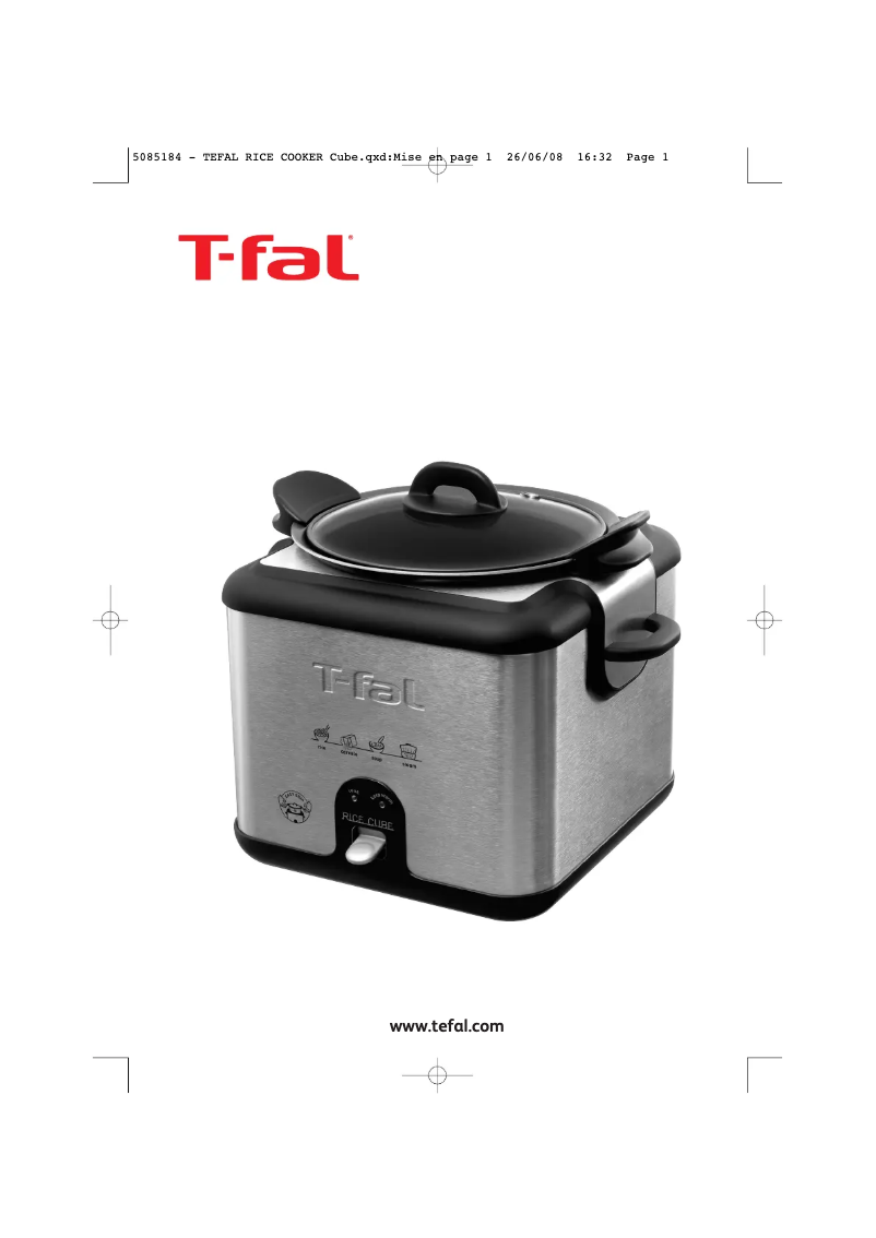 Page n°1 - Manuel utilisateur Tefal Square RK400951
