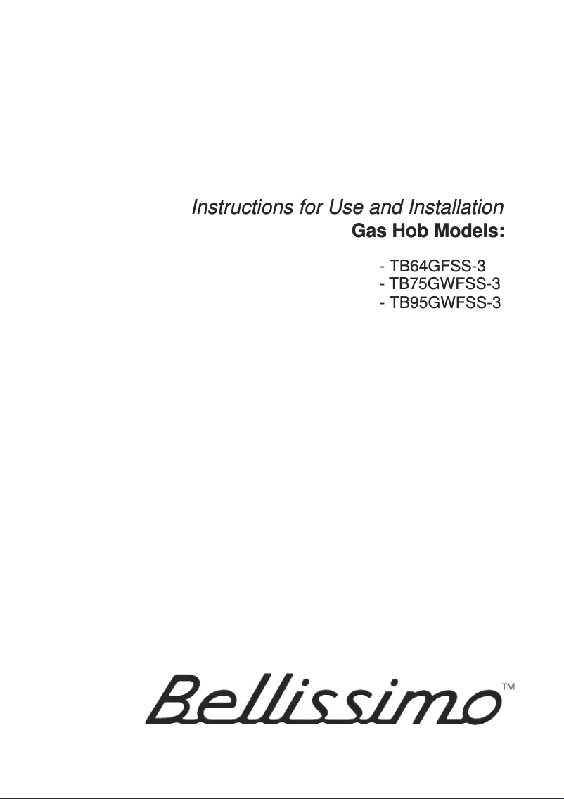 Page 1 de la notice Manuel utilisateur Technika TB95GWFSS-3