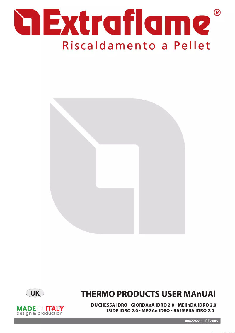 Página 1 del manual Manual de usuario La Nordica Duchessa IDRo