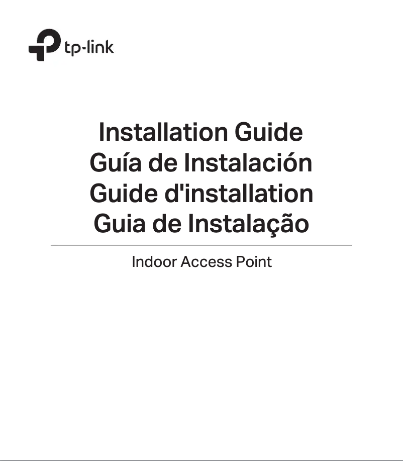 Página 1 del manual Guía de instalación TP-Link Omada Pro AP9778