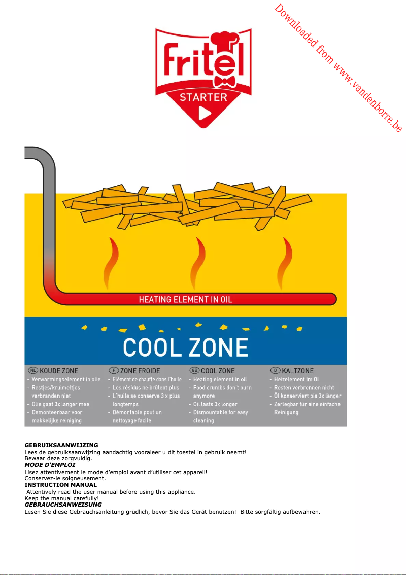 Image de la première page du manuel de l'appareil FR 1460