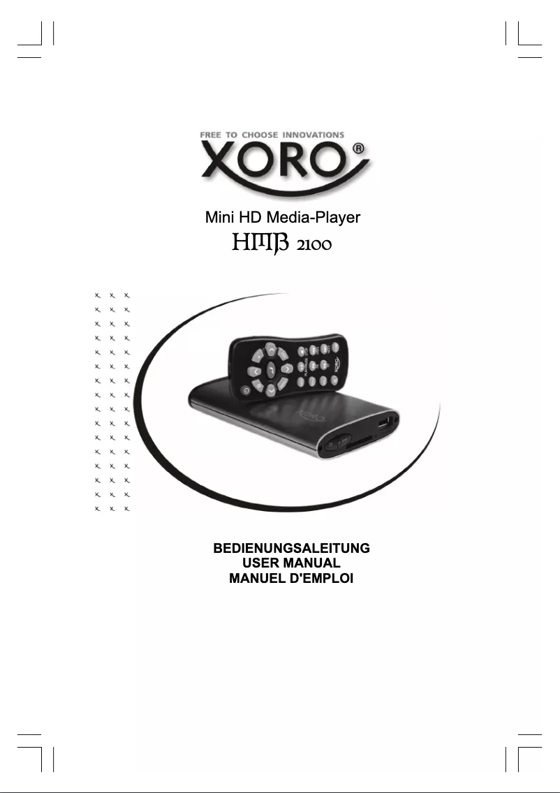 Image de la première page du manuel de l'appareil HMB 2100