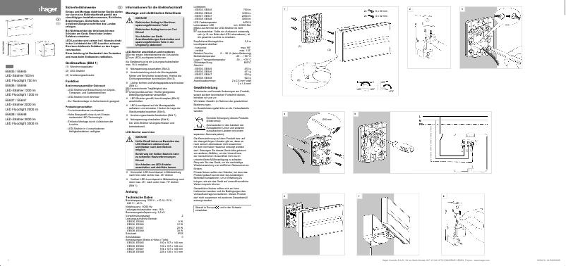 Image de la première page du manuel de l'appareil EE635