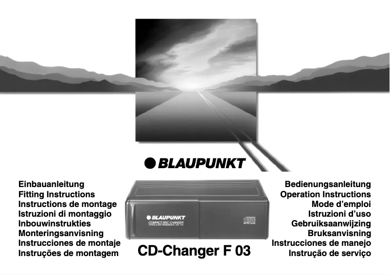 Página 1 del manual Manual de usuario Blaupunkt CDC F03