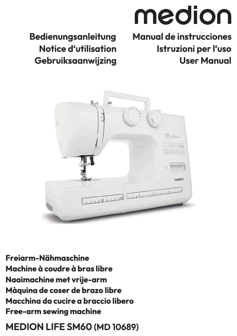 Image de la première page du manuel de l'appareil LIFE SM60 (MD 10689)