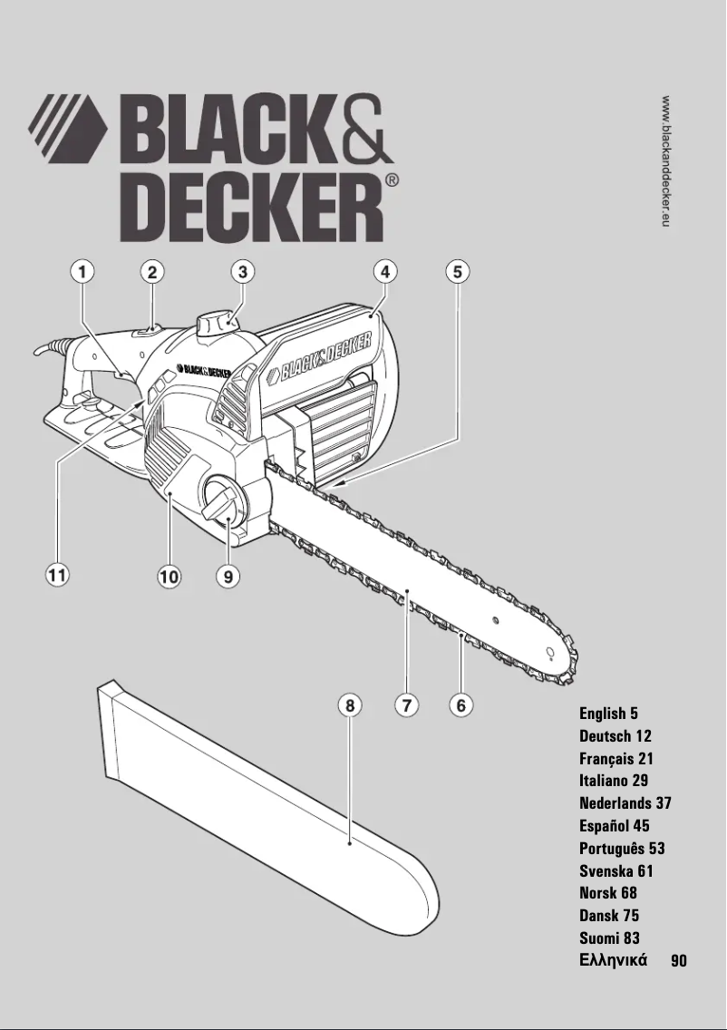 Page 1 de la notice Manuel utilisateur Black & Decker GK1930