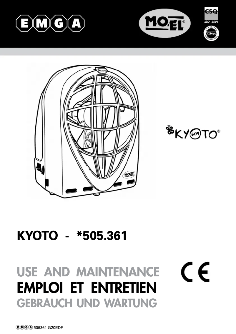 Página 1 del manual Manual de usuario MO-EL Insectivoro 505361