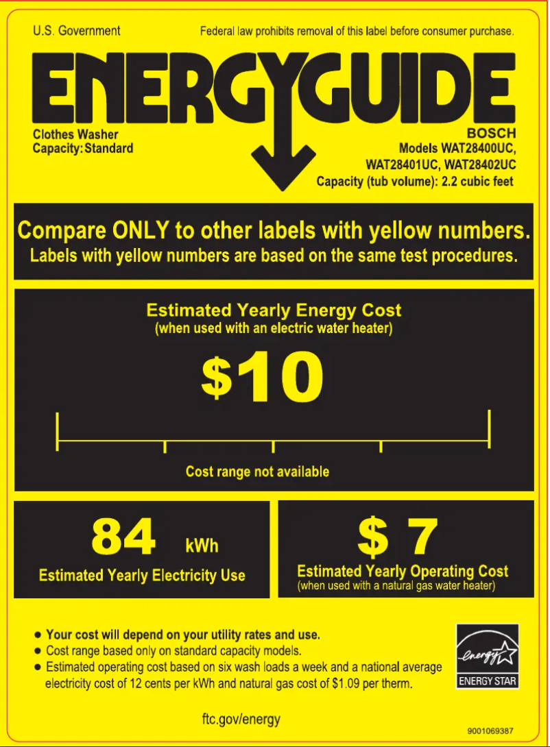 Image de la première page du manuel de l'appareil WAT28401U