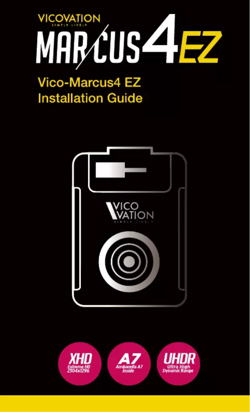Page 1 de la notice Manuel utilisateur Vicovation Marcus 4 EZ