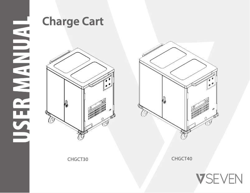 Page 1 de la notice Manuel utilisateur V7 CHGCT40-1N