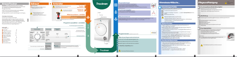 Page 1 de la notice Manuel utilisateur Siemens WT34V101