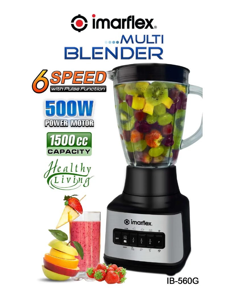 Page n°1 - Manuel utilisateur Imarflex IB-560G