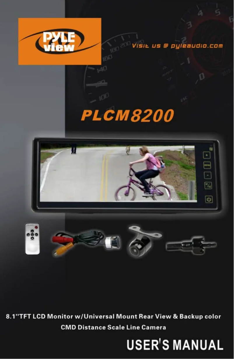 Page n°1 - Manuel utilisateur Pyle PLCM8200