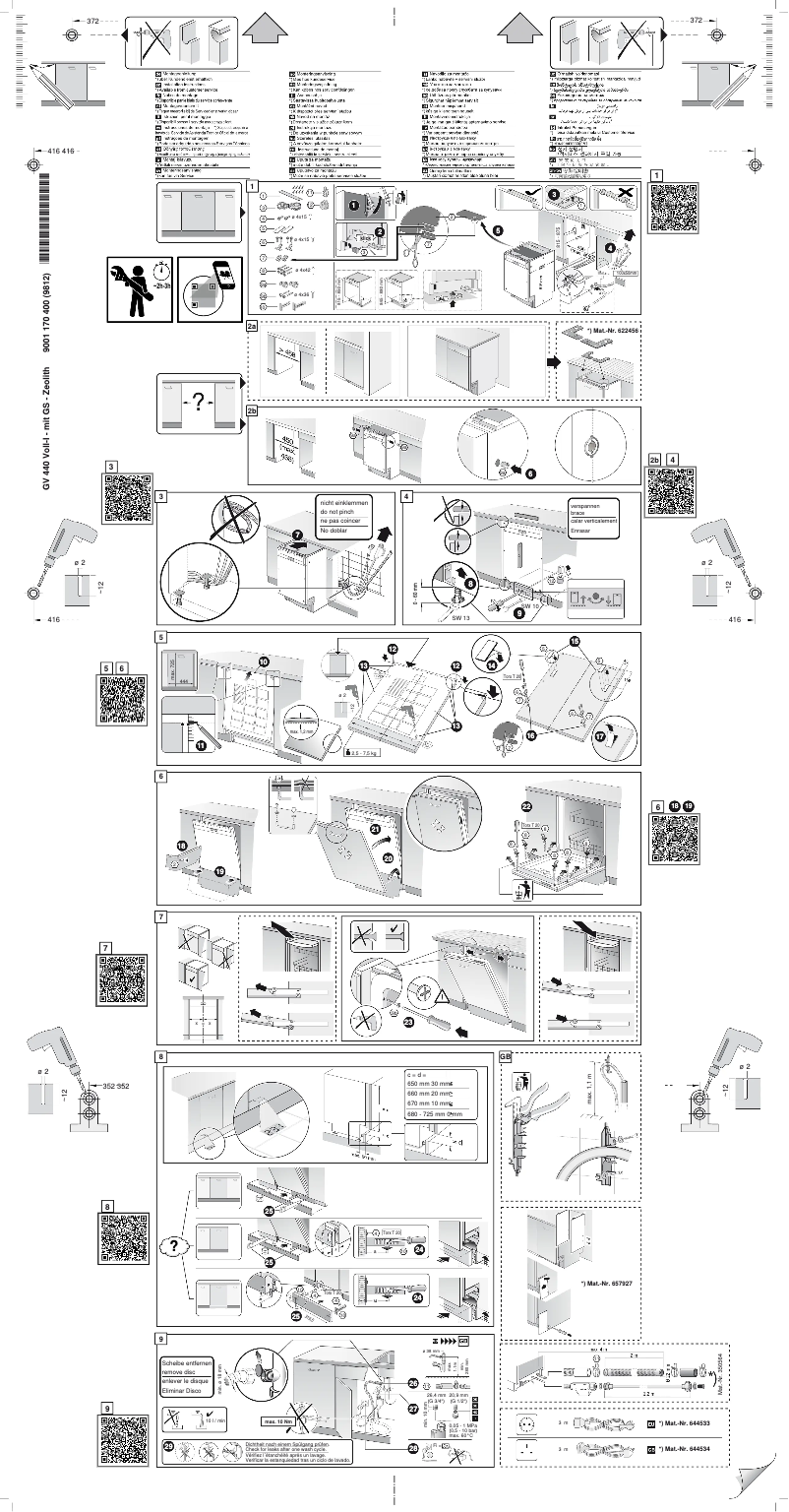 Image de la première page du manuel de l'appareil SR656X04TE