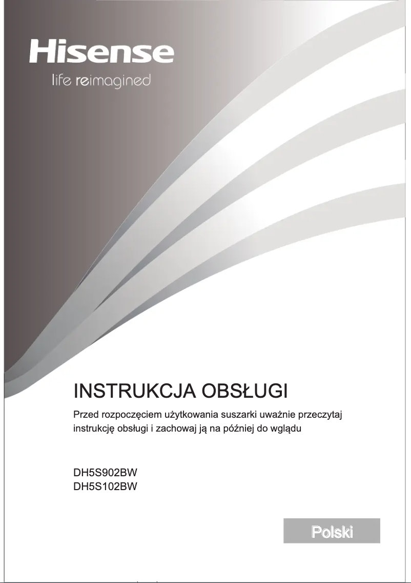 Page n°1 - Manuel utilisateur Hisense DH5S102BW