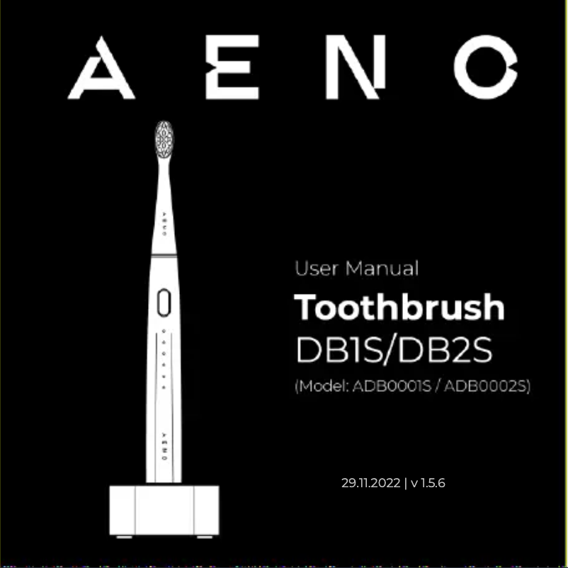 Page 1 de la notice Manuel utilisateur AENO DB2S
