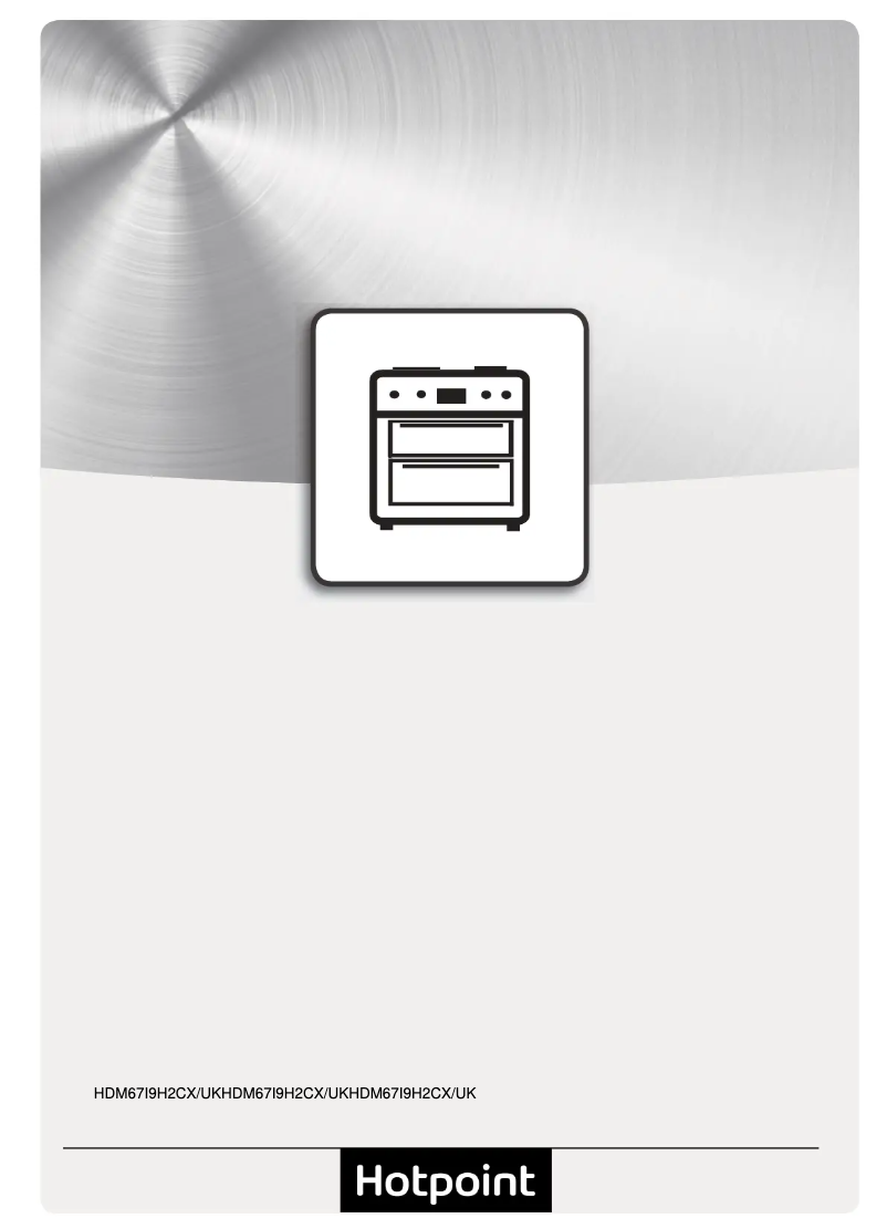 Page 1 de la notice Instructions / montage Hotpoint HDM67I9H2CX/UK