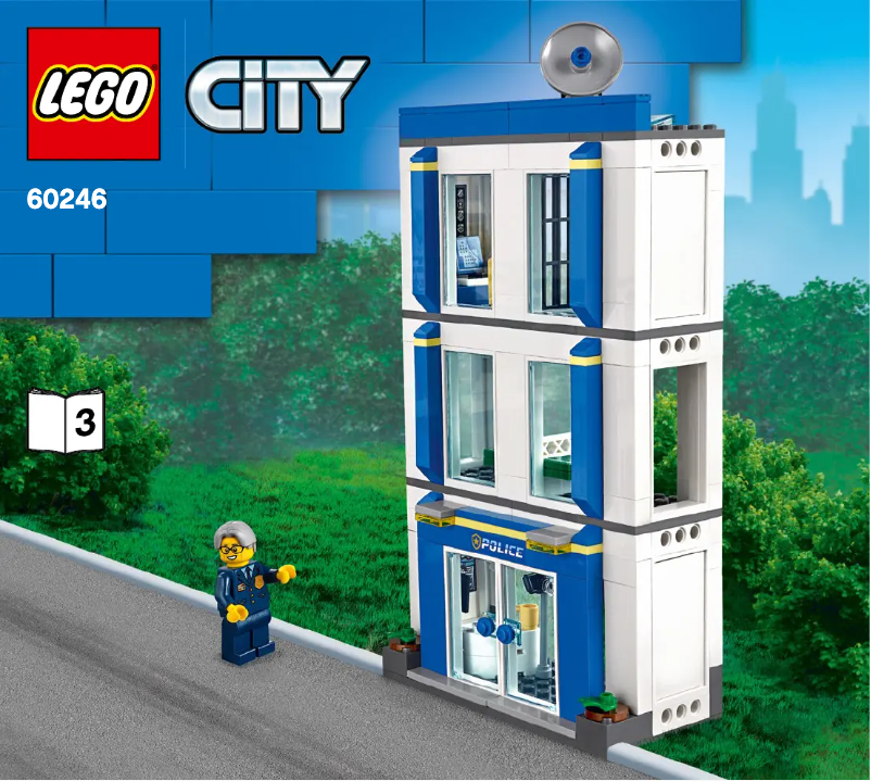 Page 1 de la notice Manuel utilisateur Lego City 60246