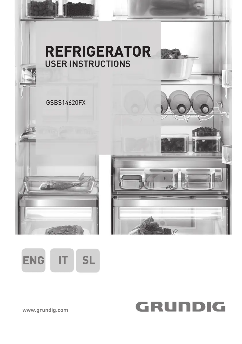 Image de la première page du manuel de l'appareil GSBS 16820 FX