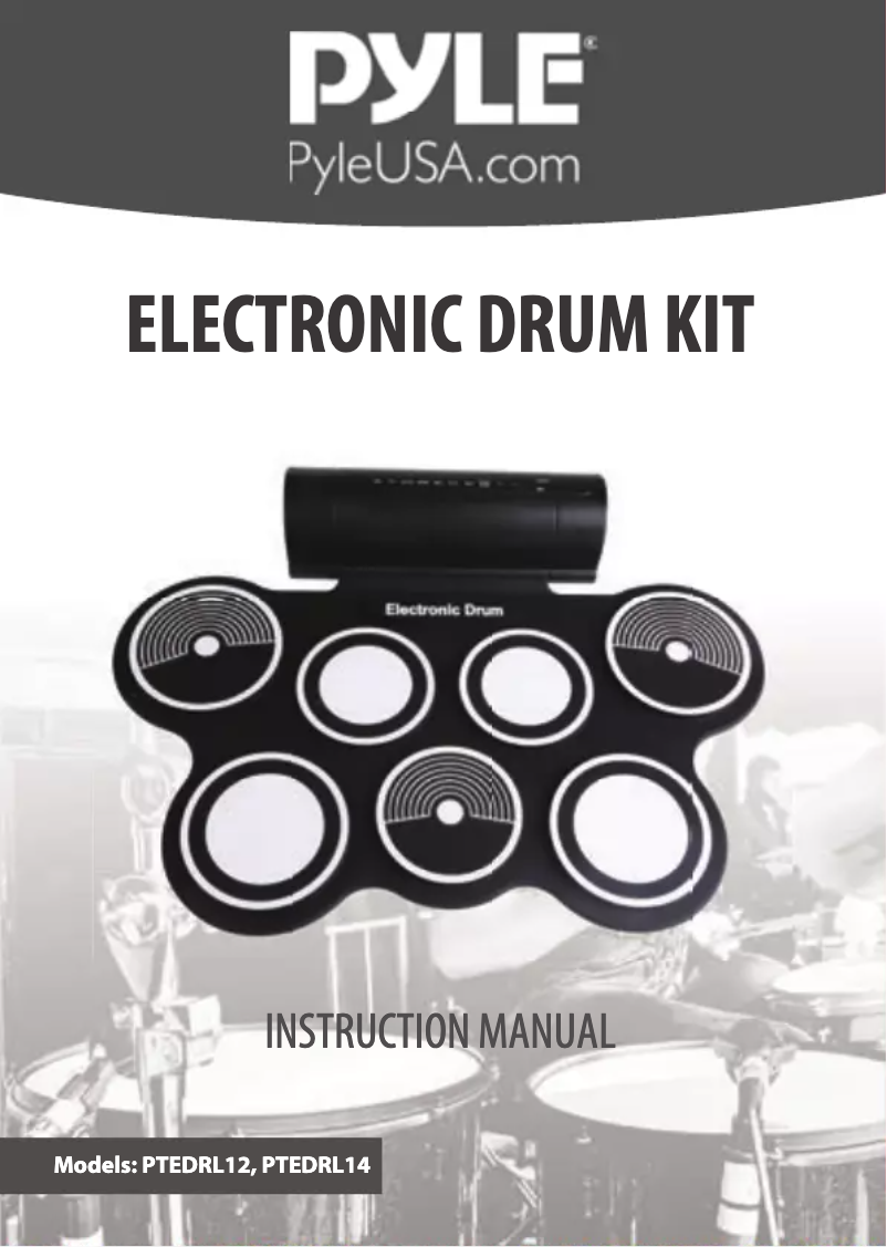 Page n°1 - Manuel utilisateur Pyle PTEDRL14