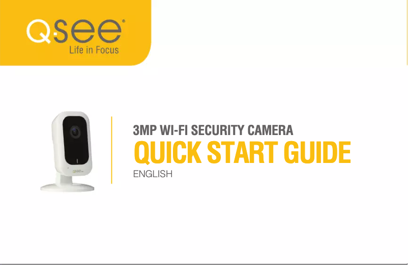 Image de la première page du manuel de l'appareil QCW3MP16