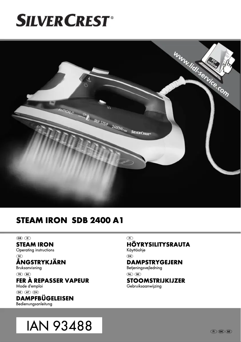 Image de la première page du manuel de l'appareil SDB 2200 D2